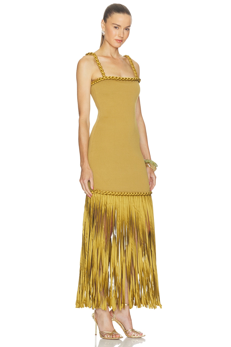 Ribiona Knit Midi Dress - thumbnail 3