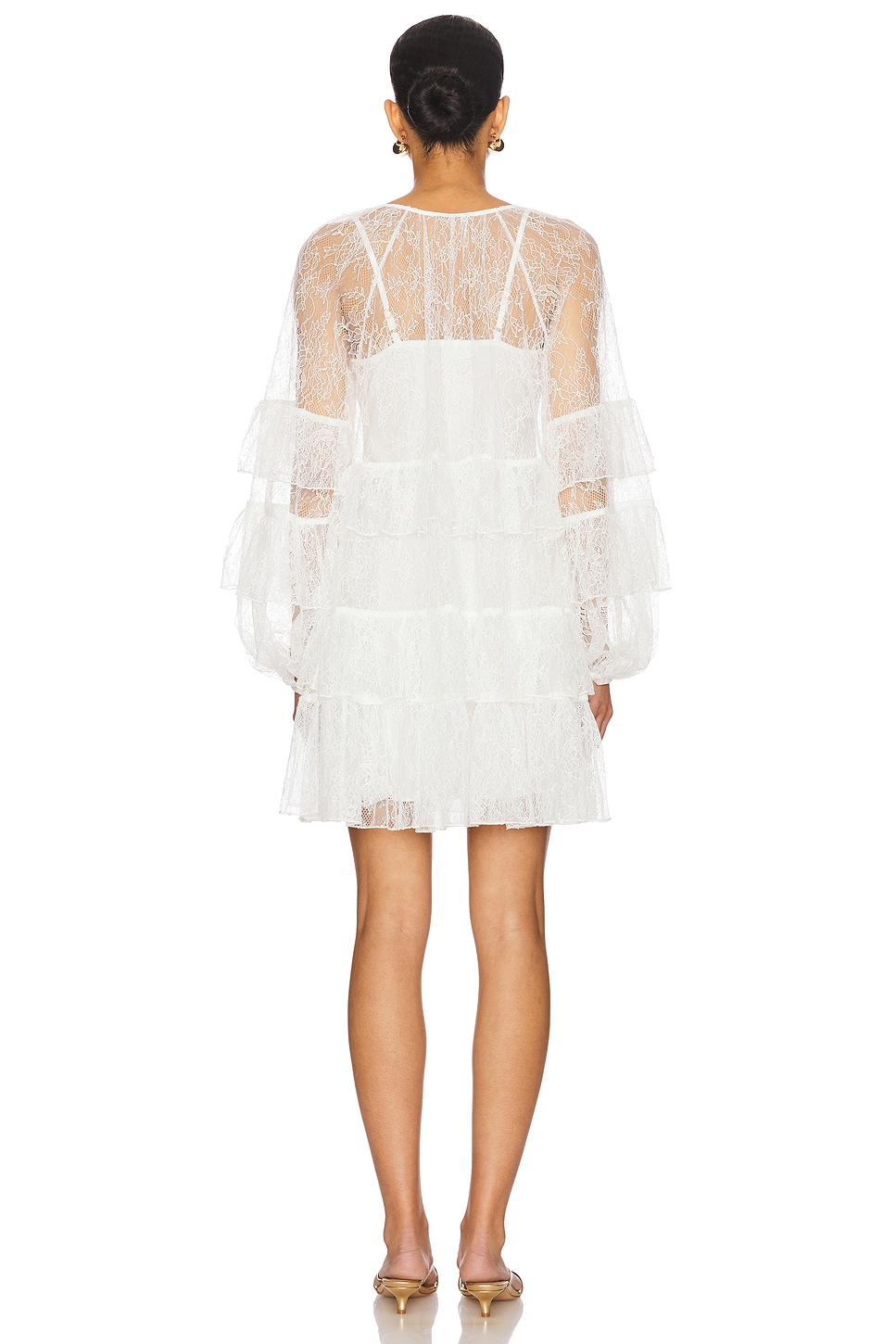 Aje Primrose Mini Dress in Ivory | REVOLVE