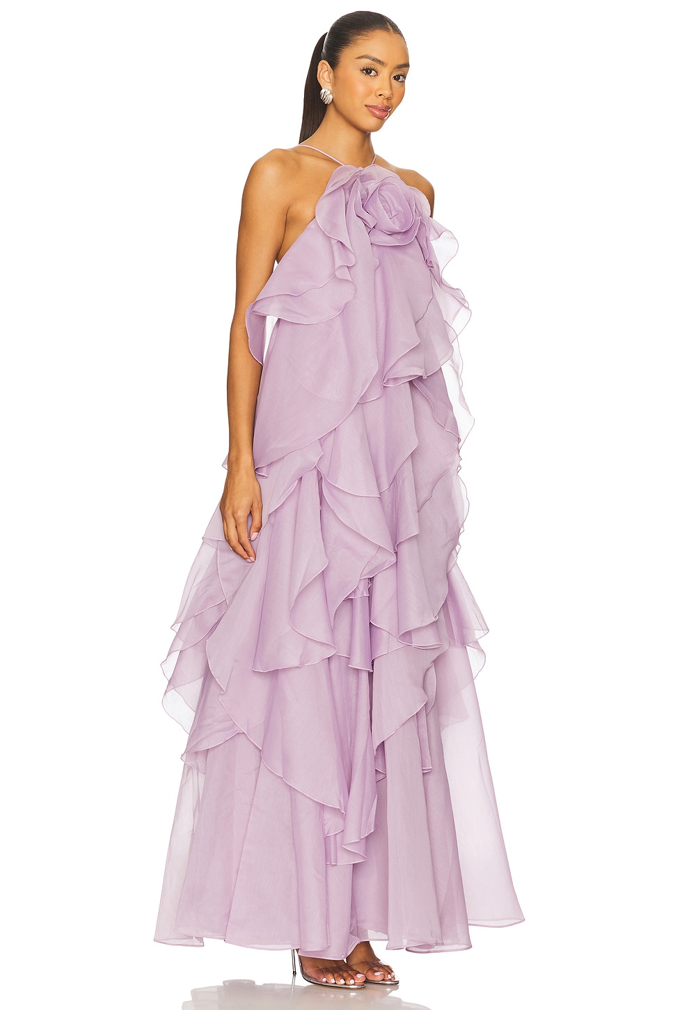 Aje Pandorea Layered Maxi Dress