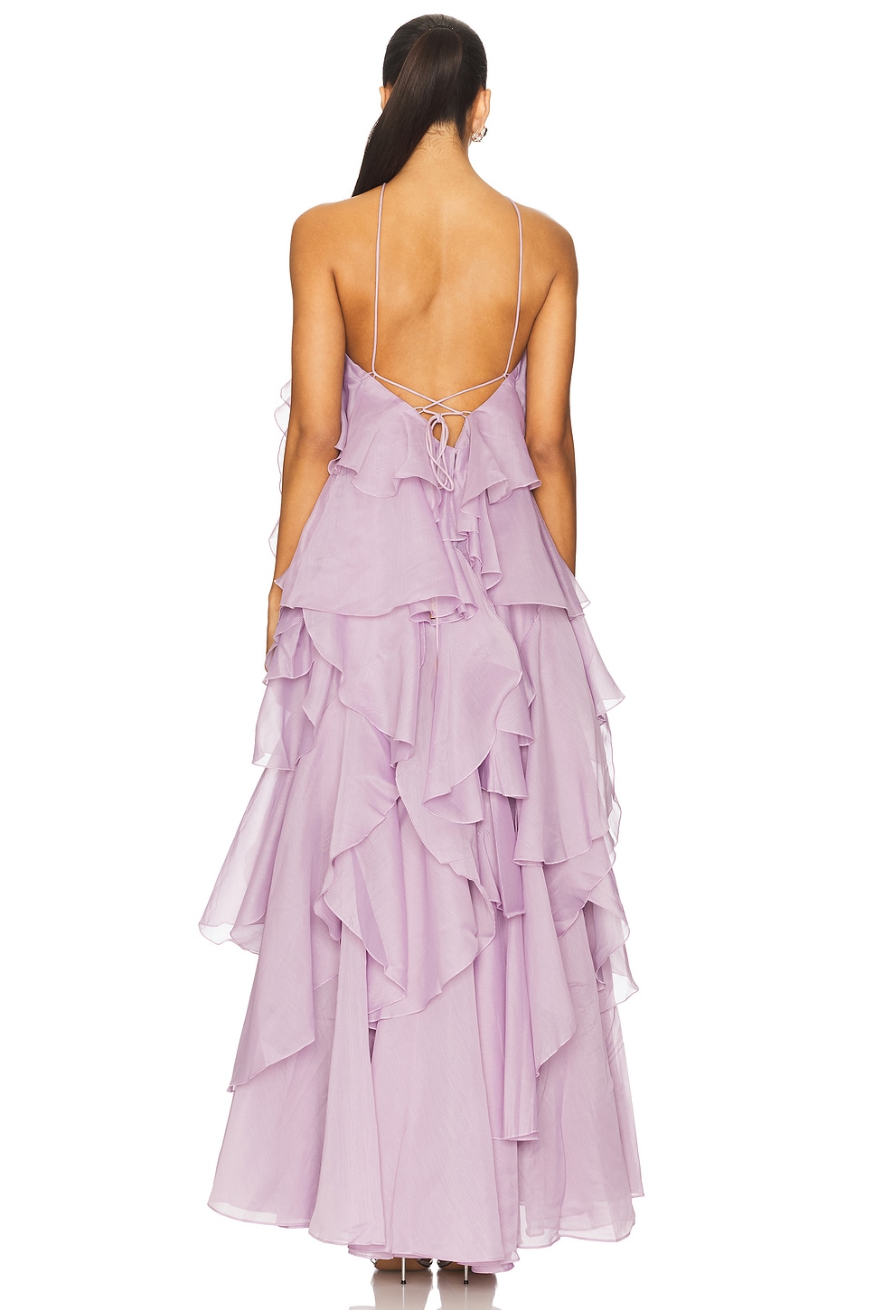 Aje Pandorea Layered Maxi Dress