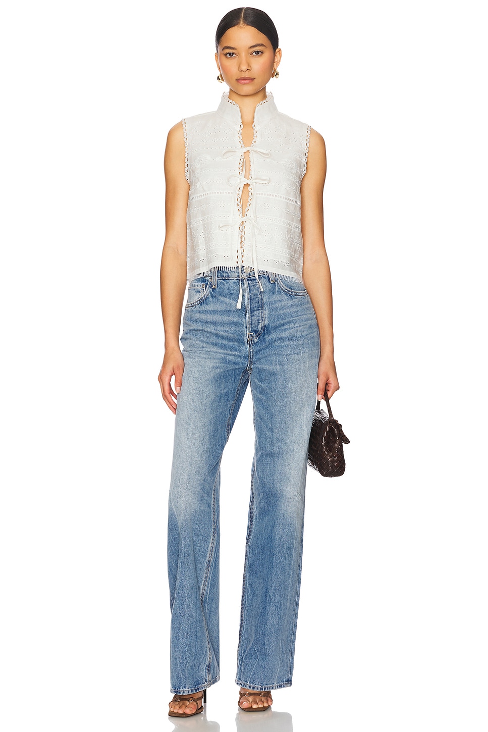 Aje Cloud Embroidered Top thumbnail