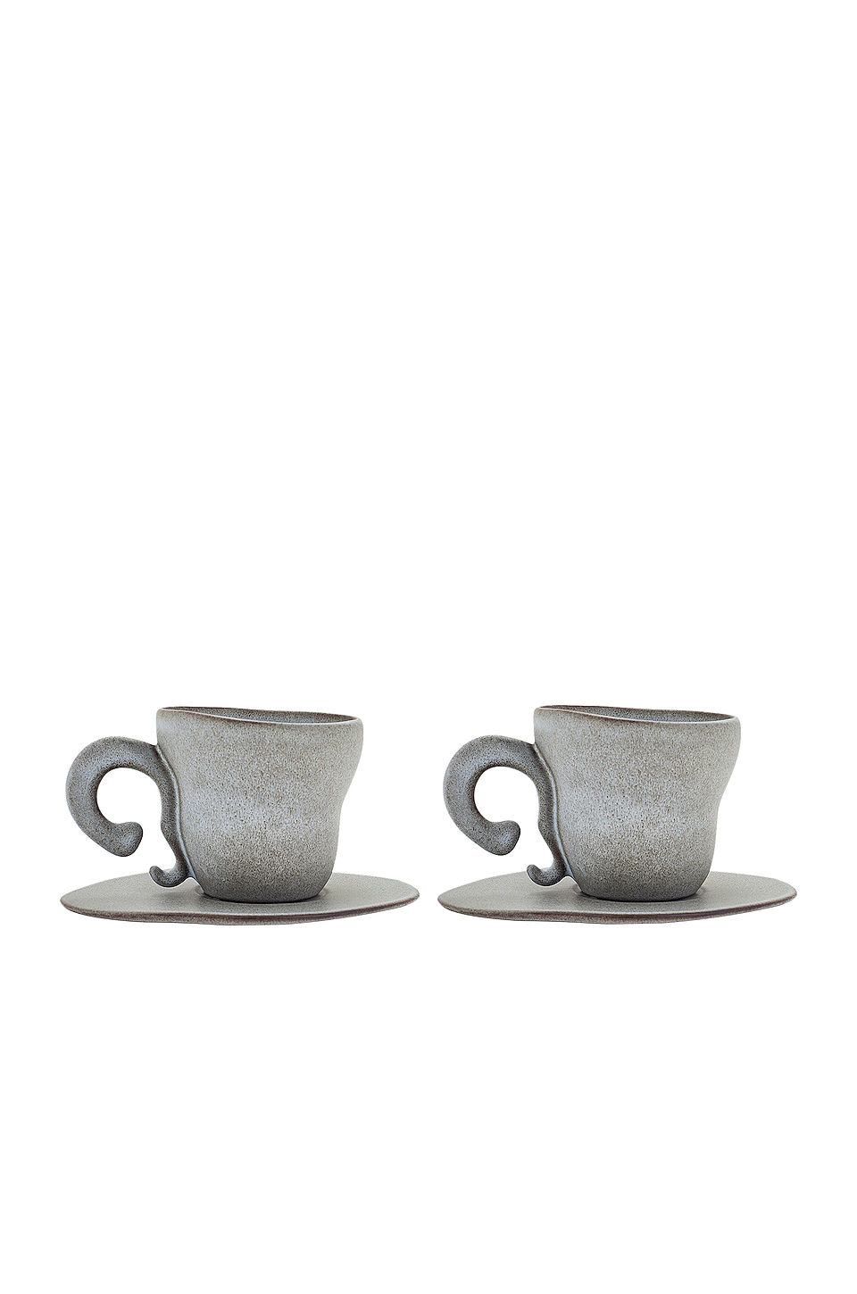 Pinky Odd Couple Espresso Cups — Set Fire To It