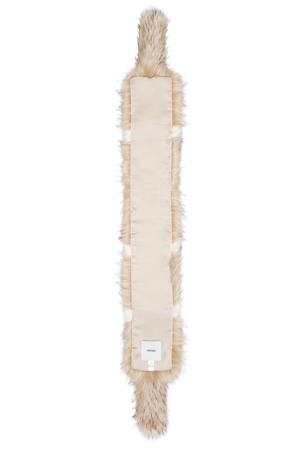 AKNVAS Faux Fur Cream Boa in Creme | REVOLVE