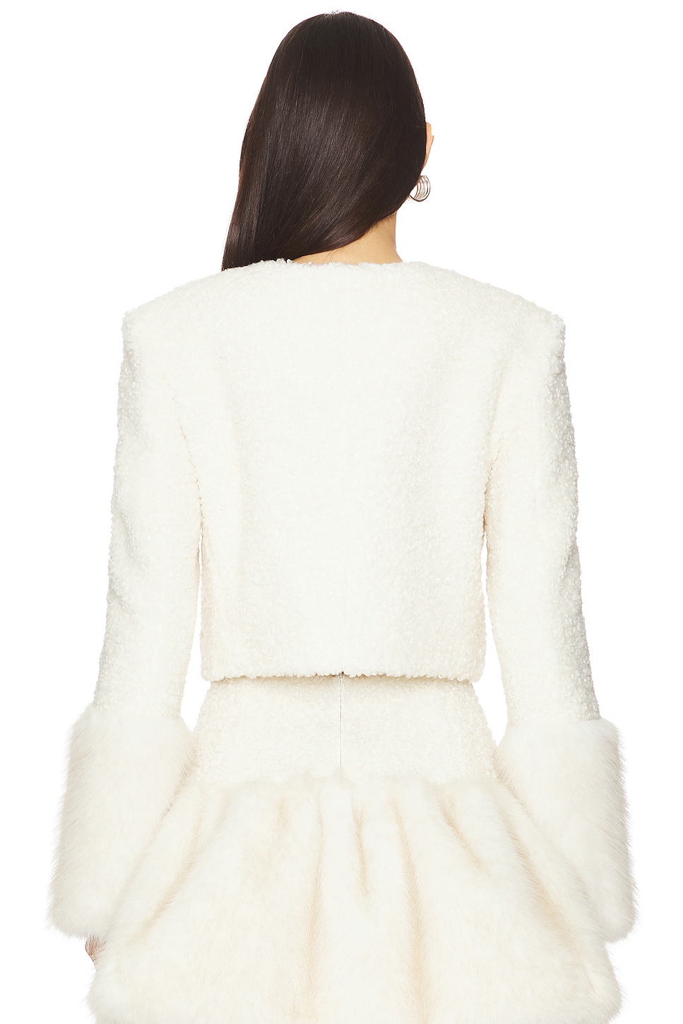 Barnette Faux Fur Blazer - Thumbnail 3