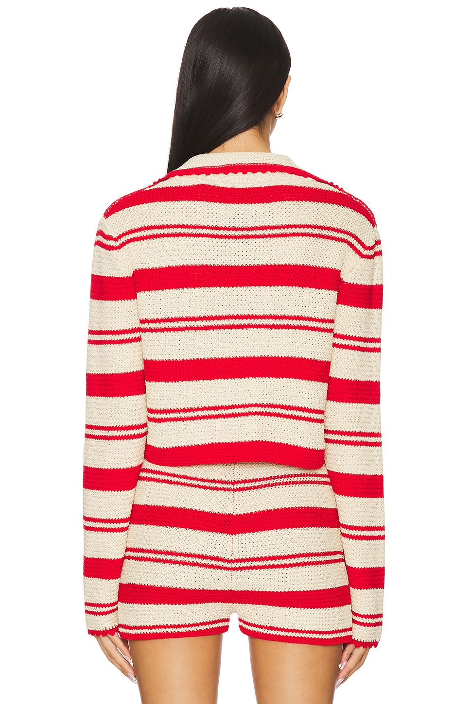 AKNVAS Rowan Two Toned Knit Crop Top thumbnail