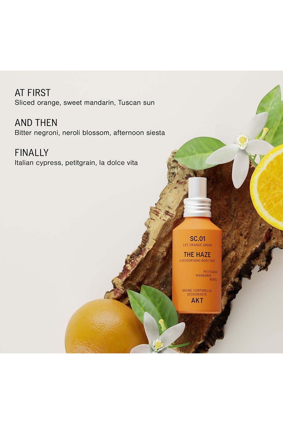 The Haze Deodorizing Body Mist SC.01 Orange Grove - thumbnail 3