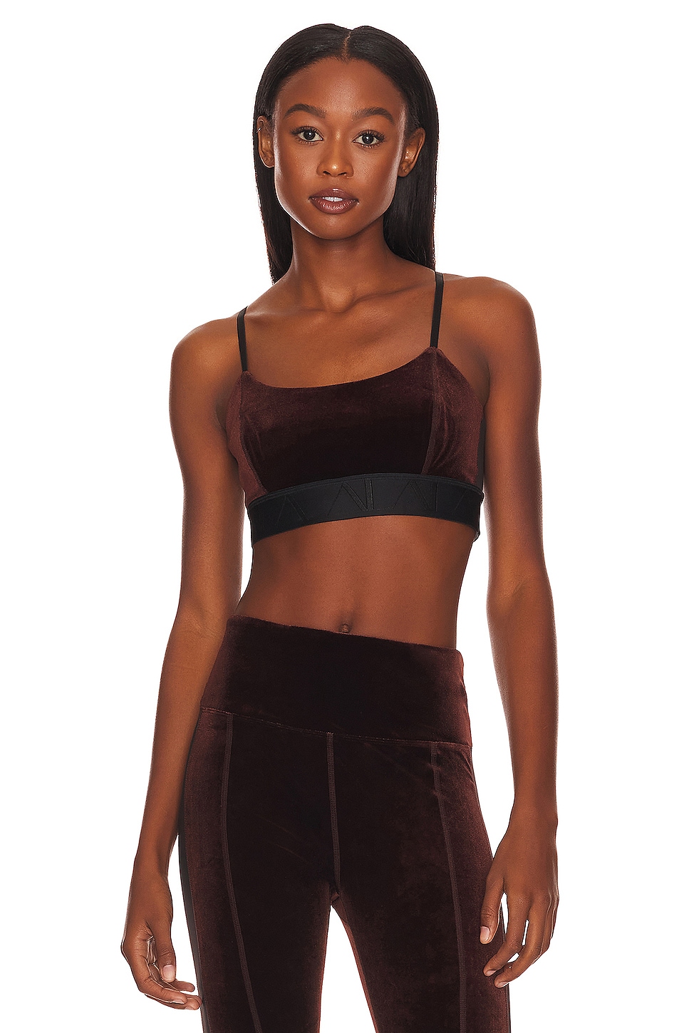 ALALA Velvet Bra in Mocha