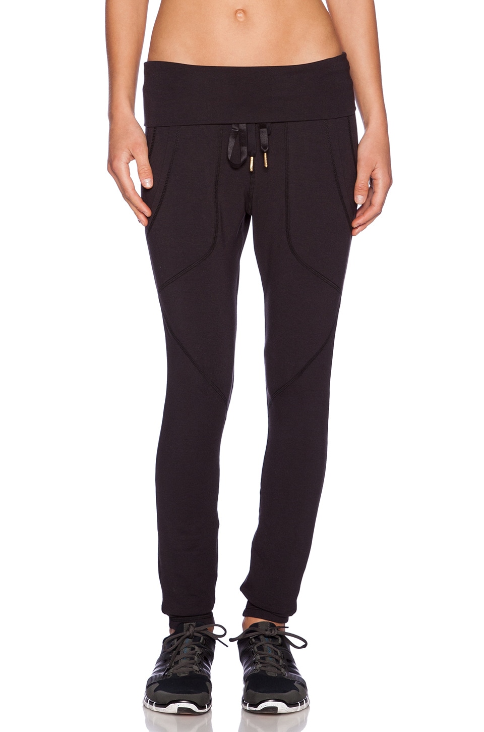 Alala Rolldown Sweats In Black Revolve 5760