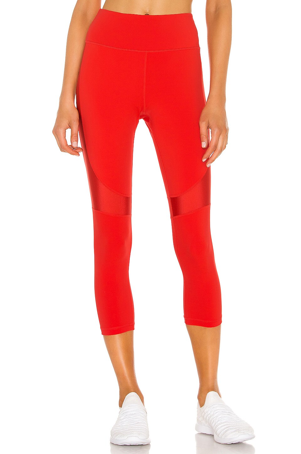 ALALA Crop Vamp Tight in Lava | REVOLVE