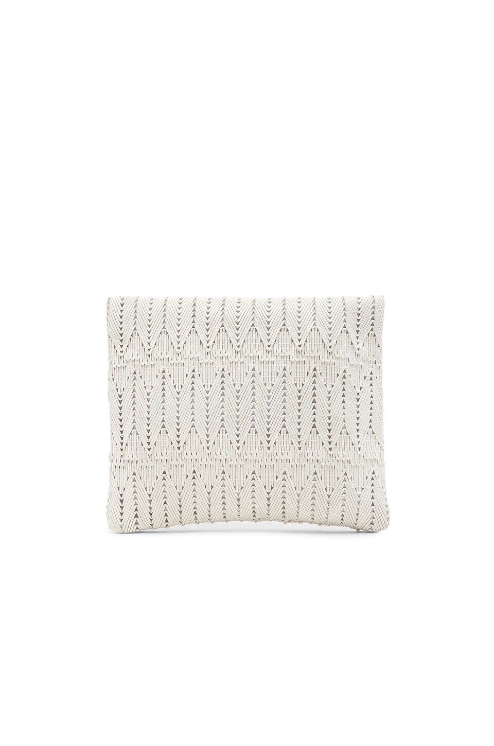 ale by alessandra La Pluma Clutch in White