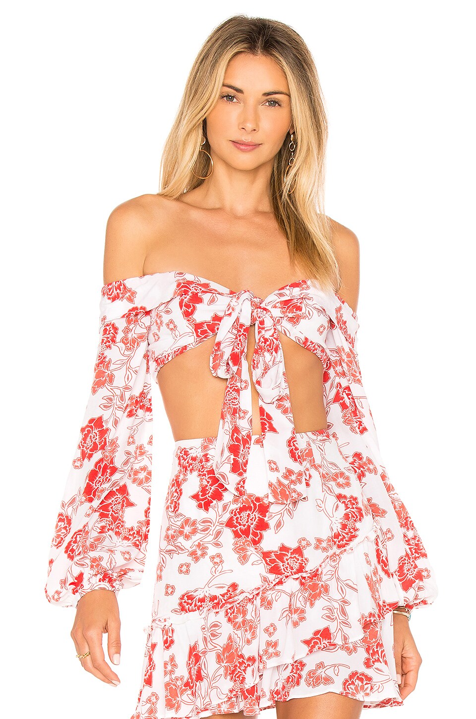 ale by alessandra x REVOLVE Roshina Top in Sweet Oleander REVOLVE