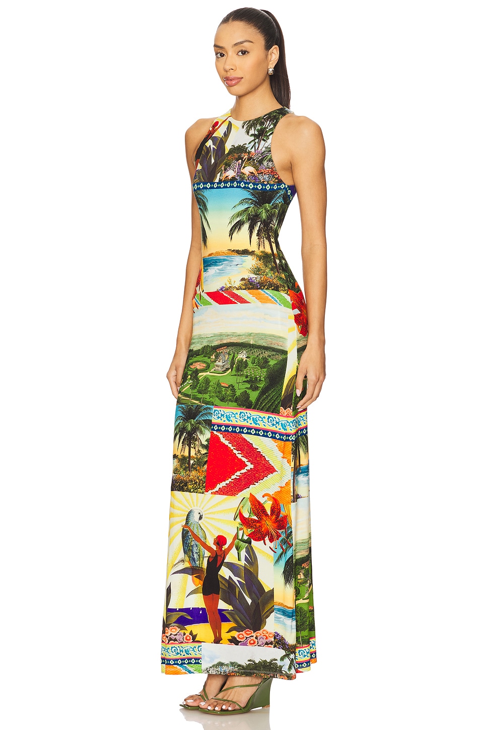 alice + olivia Pania Maxi Dress thumbnail