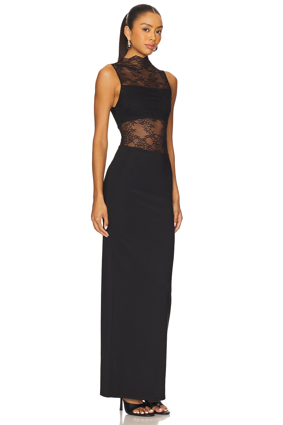 alice + olivia Nichol Maxi Dress With Bandeau
