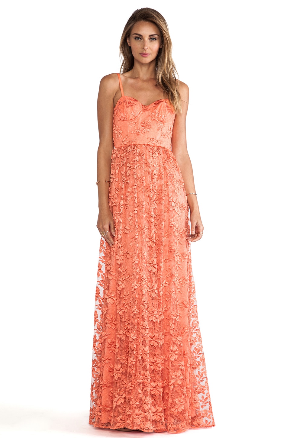 Buy > orange flowy maxi dress > in stock