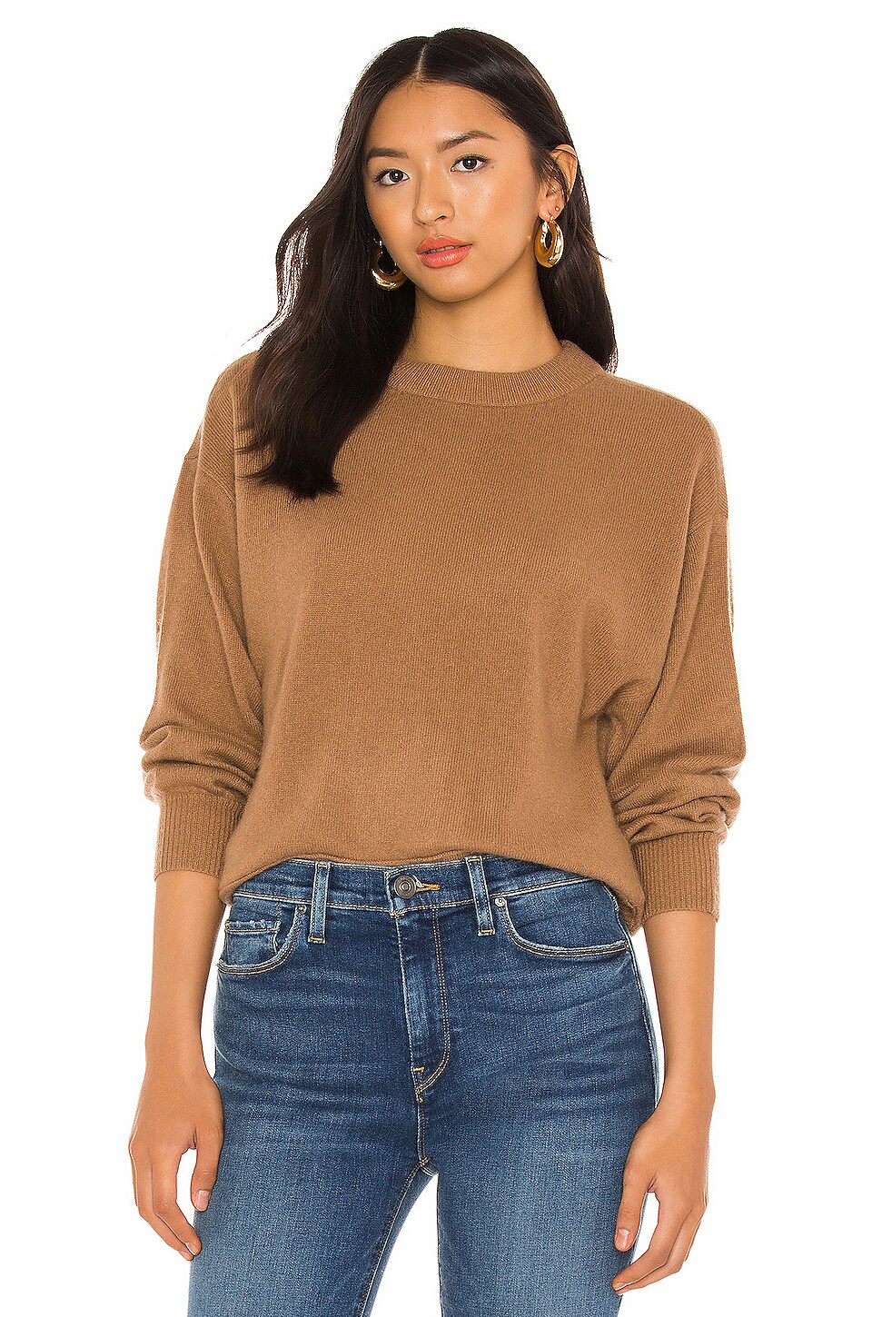 Alice + Olivia Denver Round Hem Sweater 