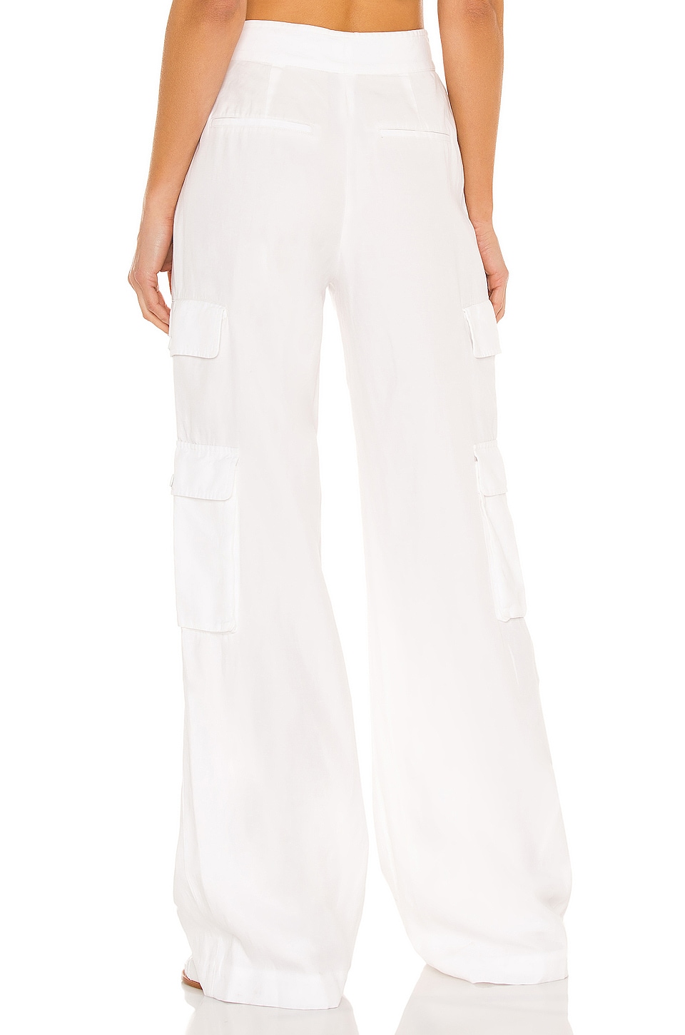 white cargo pants h&m