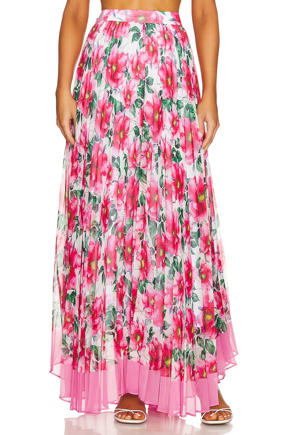 alice and olivia long skirt