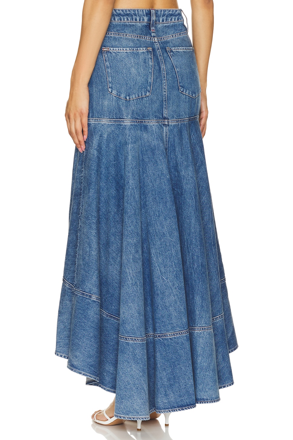 alice + olivia Donella High Low Skirt thumbnail