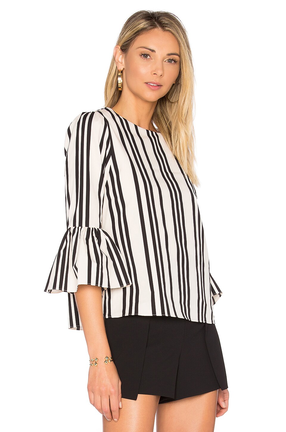 ALICE AND OLIVIA BERNICE TOP