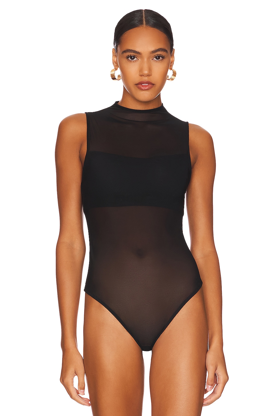 alice + olivia Nichol Mesh Bodysuit thumbnail