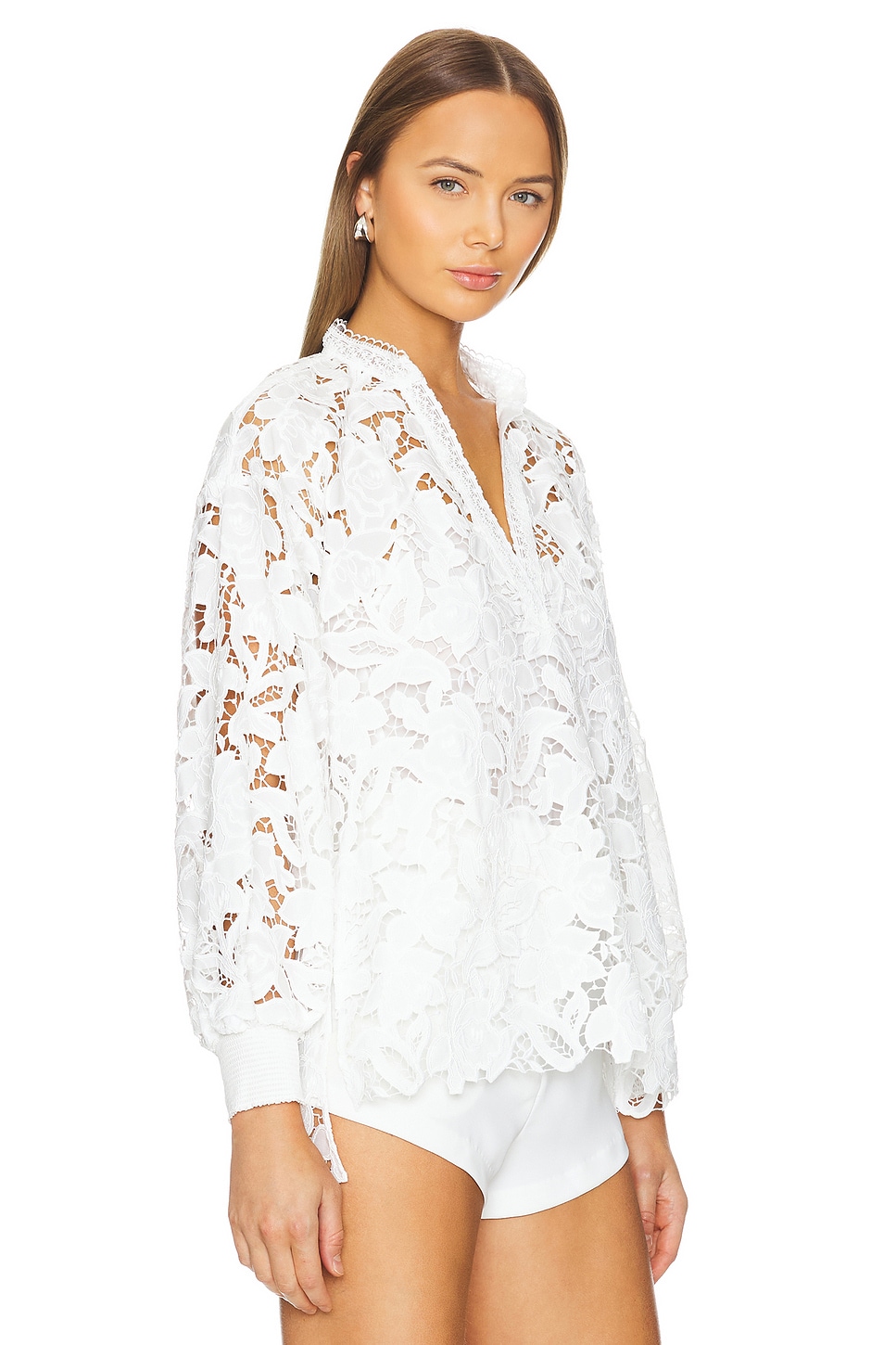 Icelyn Soft Blouse Offwhite