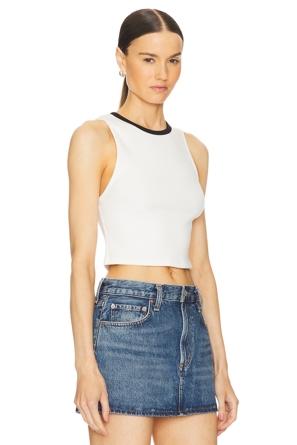 alice + olivia Andre Cropped Tank thumbnail
