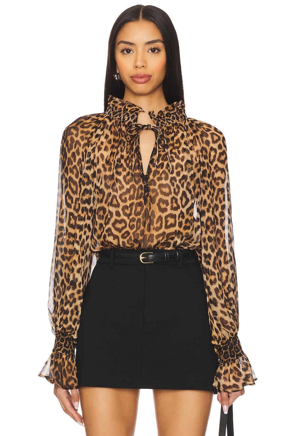 Evelyn Peasant Print Blouse Evelyn Peasant Print Blouse
