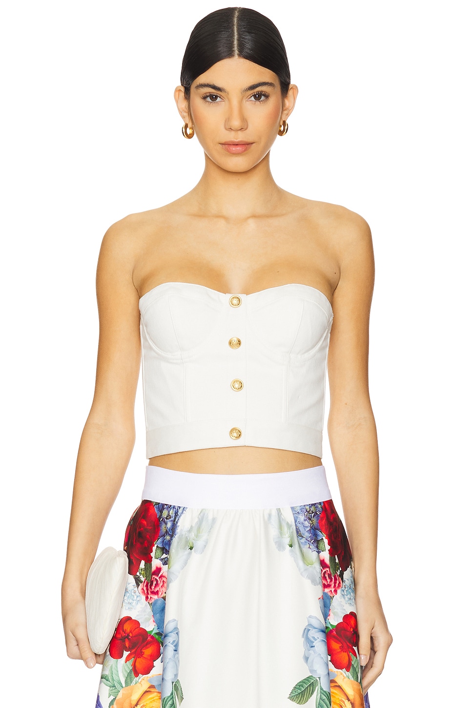 kira Bow Bustier Top kira Bow Bustier Top