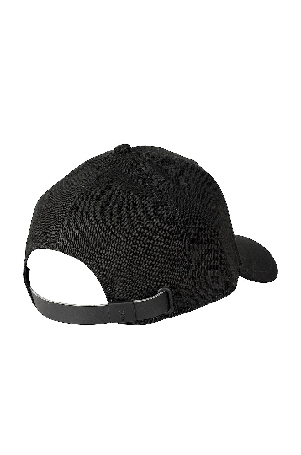 ALLSAINTS State Logo Baseball Cap in Black & Black Matte