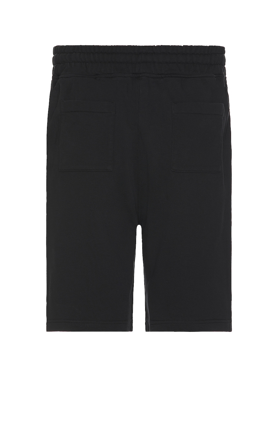 ALLSAINTS Underground Shorts in Jet Black & Optic White
