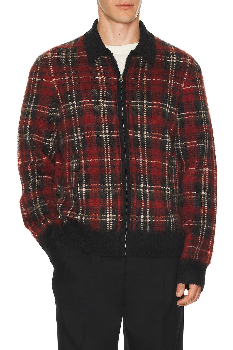 ALLSAINTS Nettle Cardigan in Red | REVOLVE