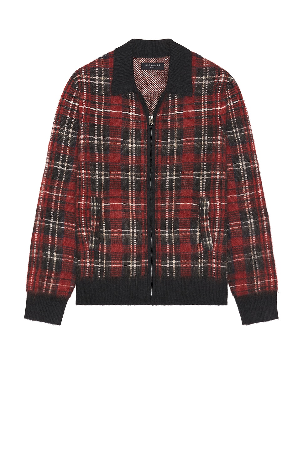 ALLSAINTS Nettle Cardigan in Red | REVOLVE