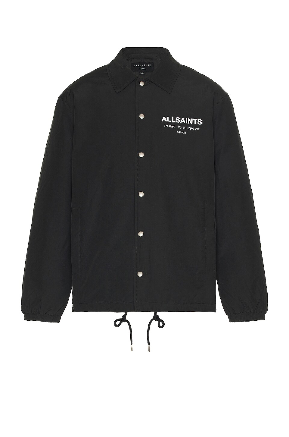 ALLSAINTS Underground Coach Jacket in Black