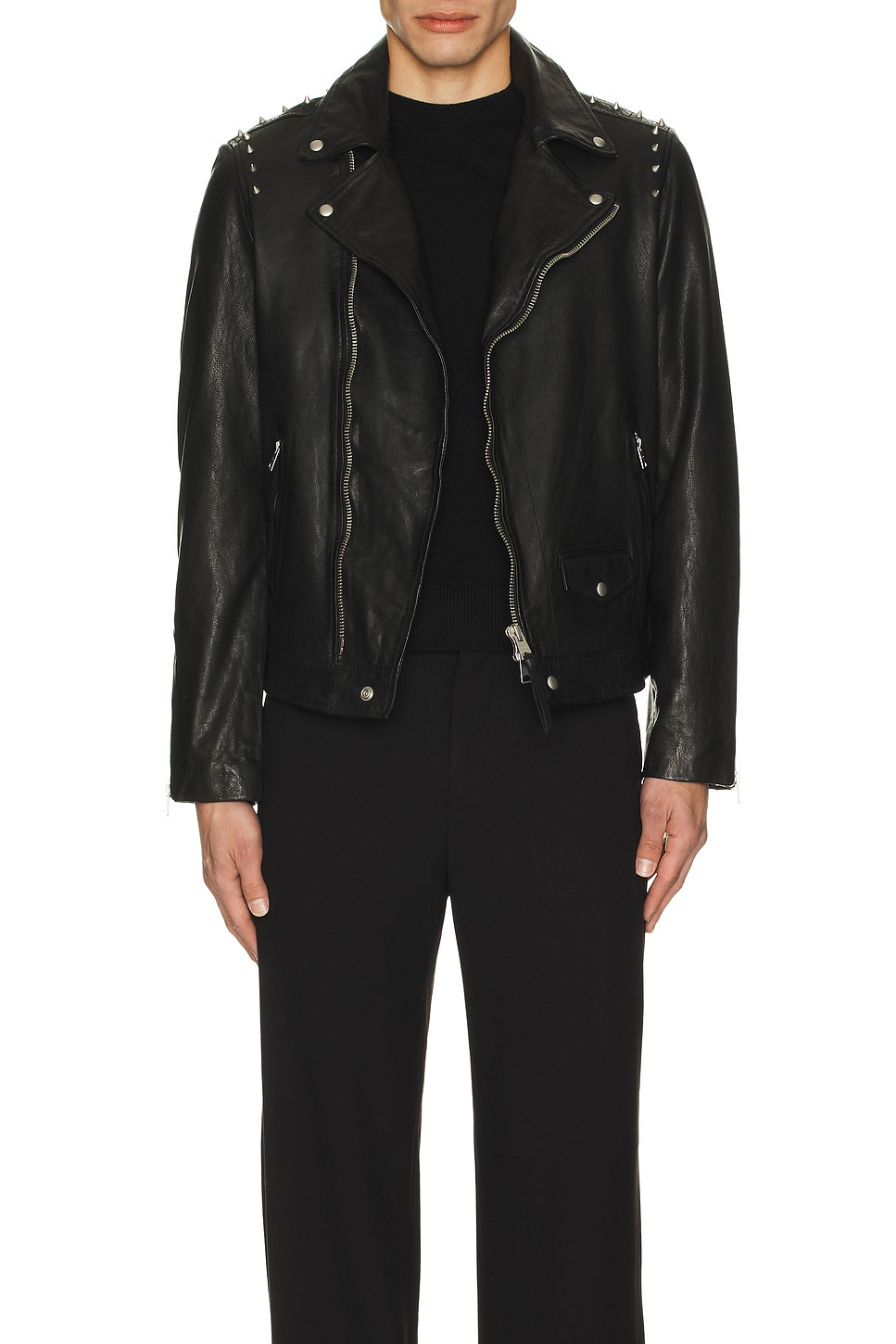 Crow Biker Jacket - Thumbnail 4