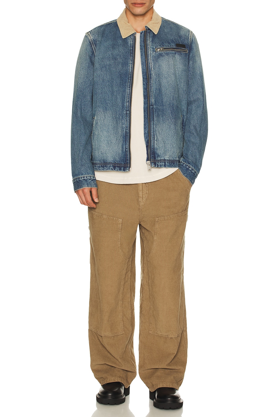 ALLSAINTS DUNSTAN トラウザー - Gull Brown | REVOLVE