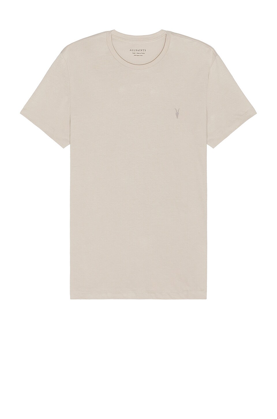 ALLSAINTS Tonic 3 Pack Tee in Optic White, Taupe & Green