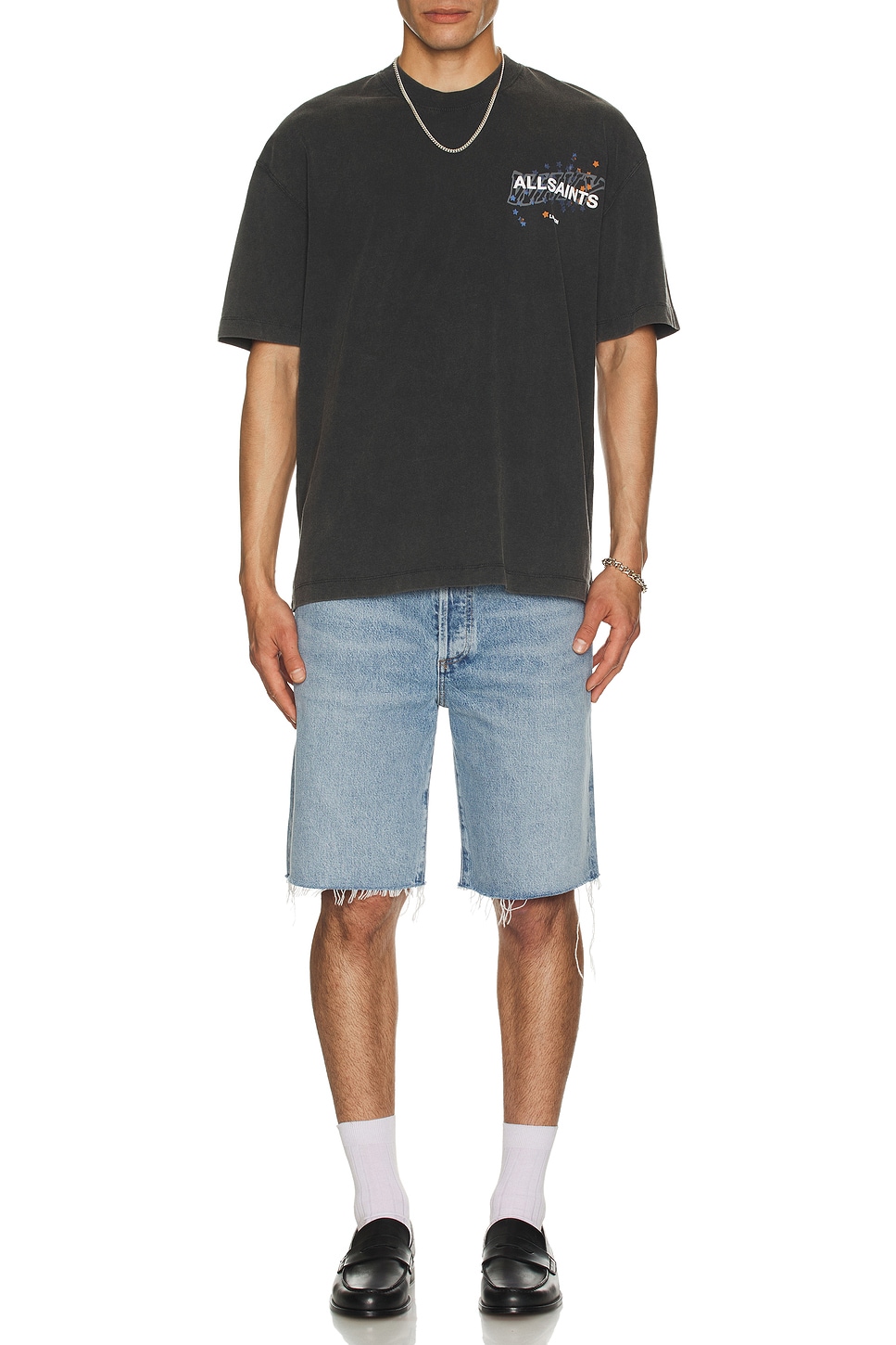 Wavy Crew Neck Tee