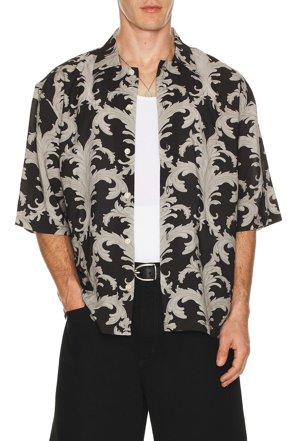 ALLSAINTS — РУБАШКА MOTIF · Jet Black