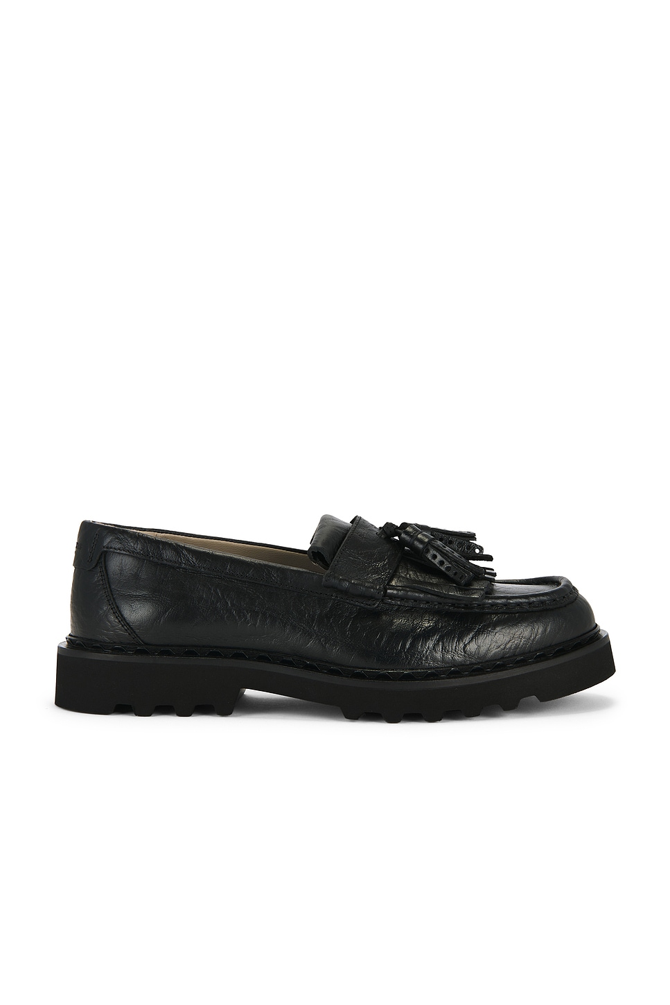 ALLSAINTS SKIFF ローファー - Black Grain | REVOLVE