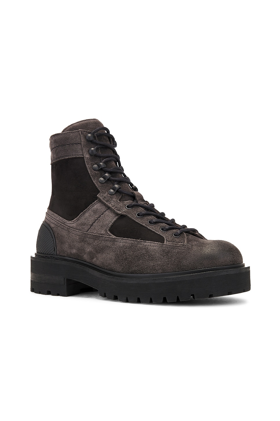 Hank Combat Suede Boot - Thumbnail 2