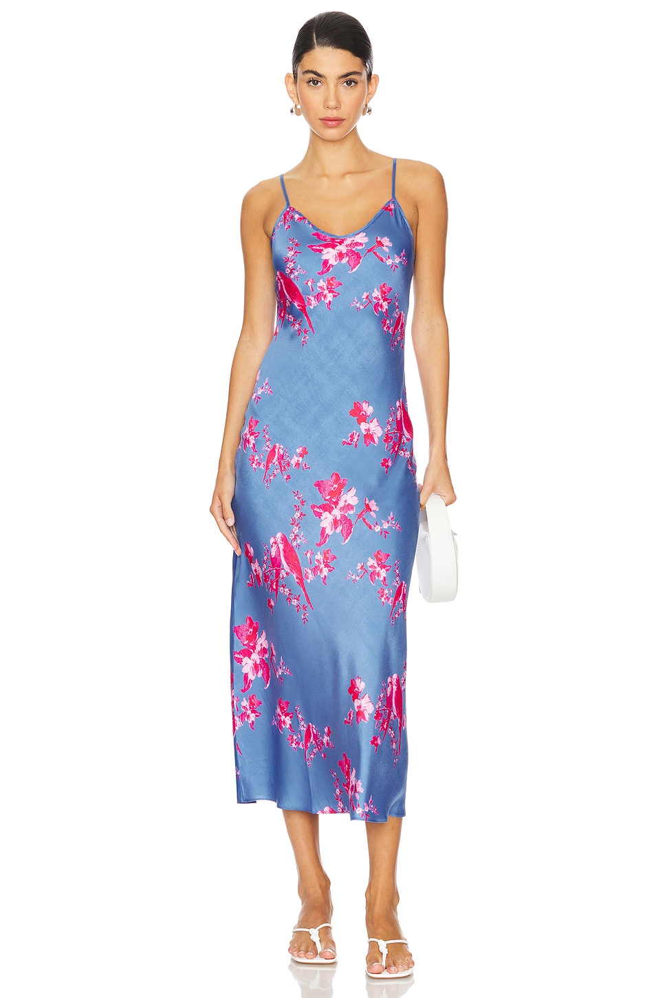 ALLSAINTS Bryony Iona Dress in Neon Pink | REVOLVE