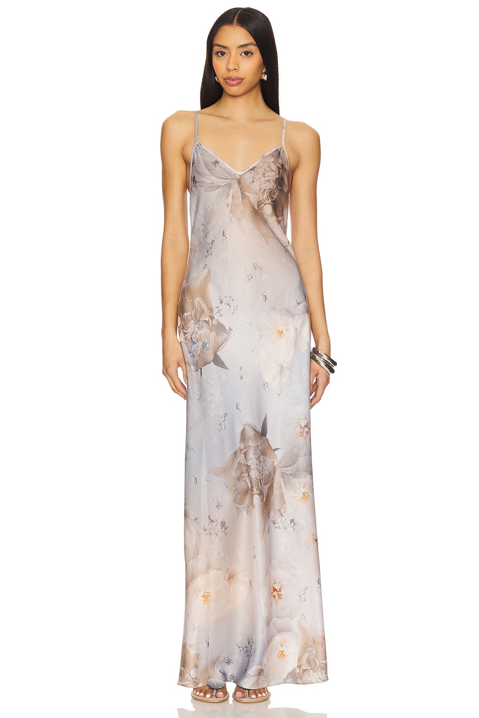 chinese dress ladies AllSaints Womens LILI Maxi Dress Black 0 at Amazon Women's Clothing store main image 0