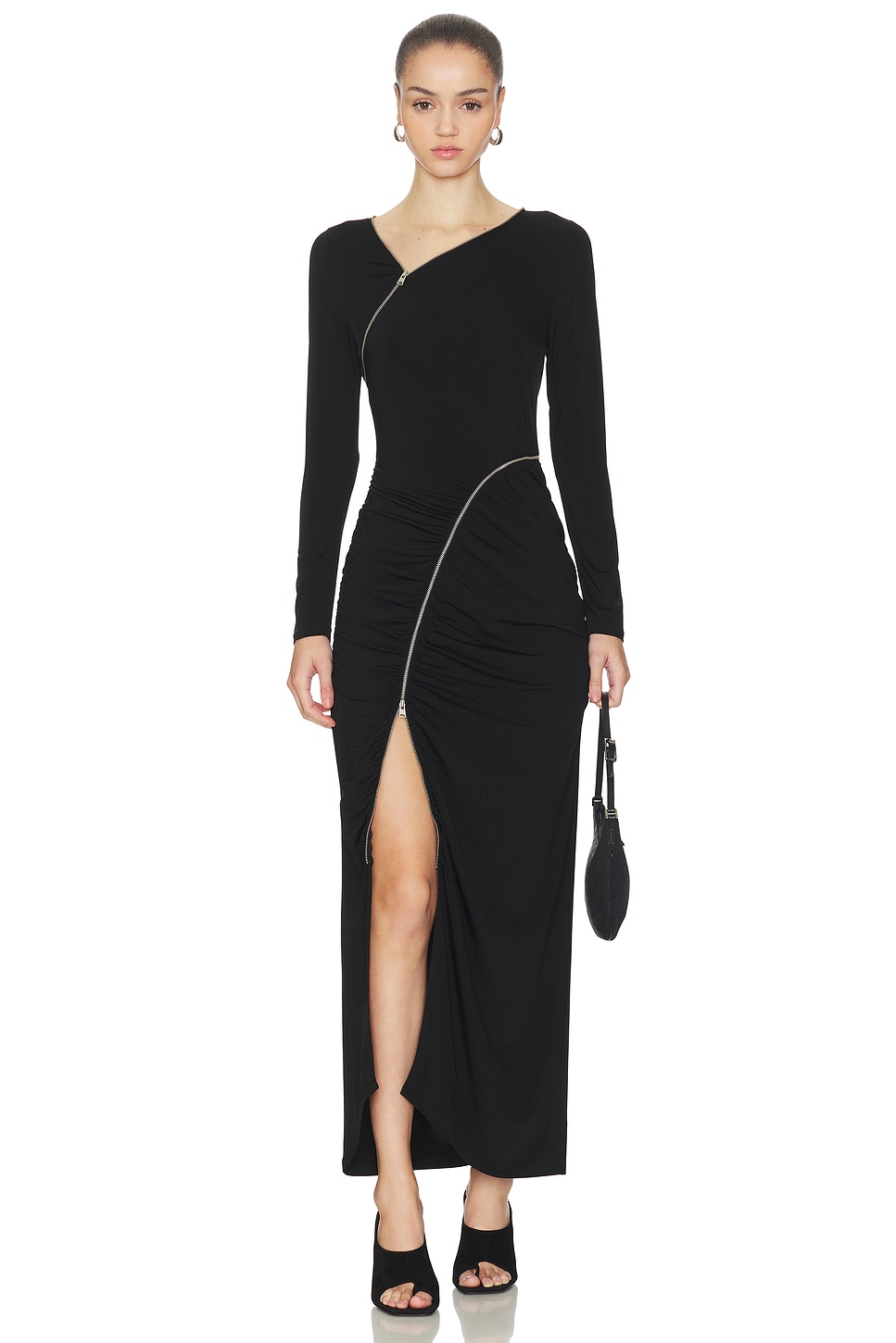 princess polly baby blue dress Classic Gothic Black Strapless Wedding Dress Plus Size Size 6 / Black