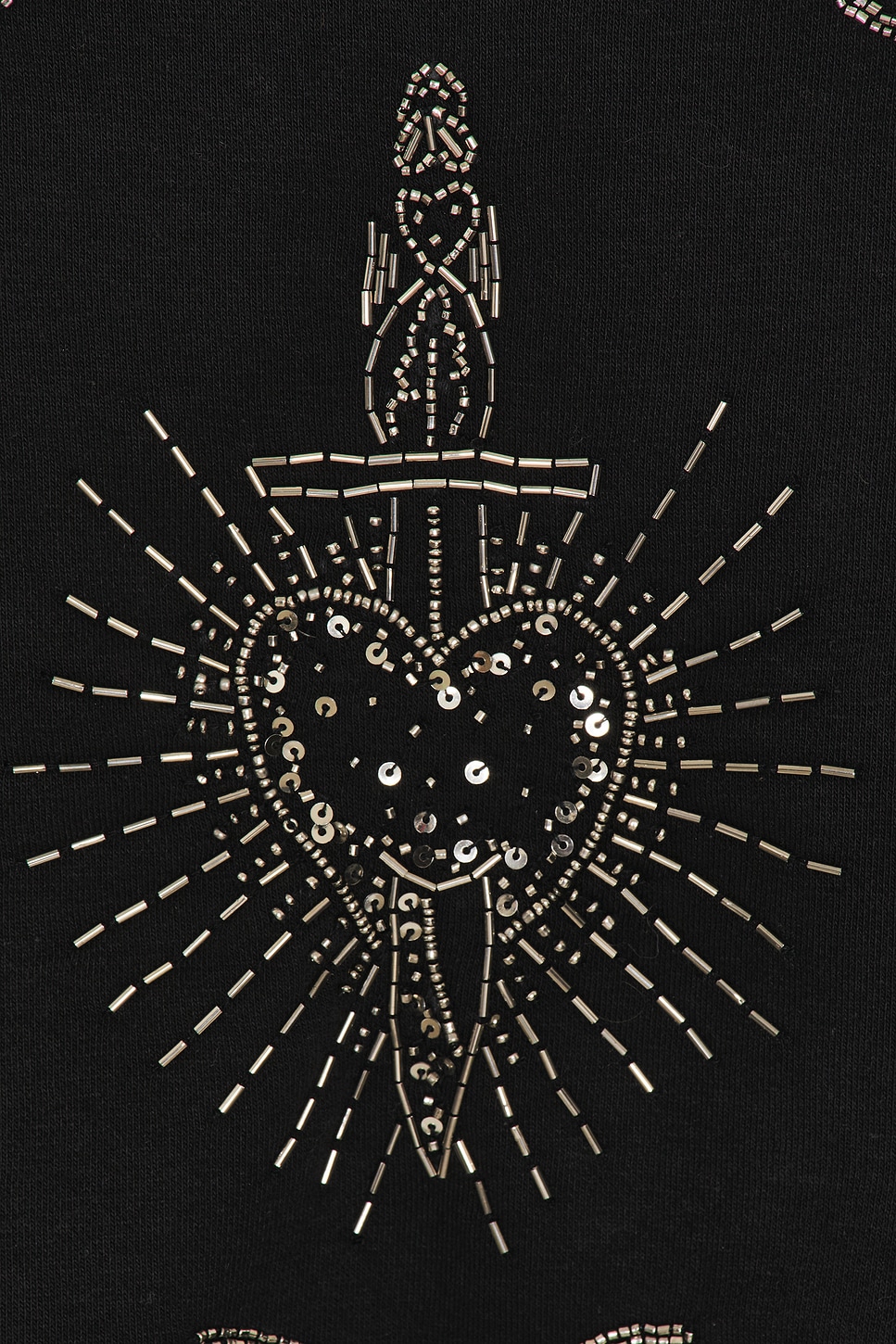 ALLSAINTS Pippa Hex Sweatshirt in Black | REVOLVE