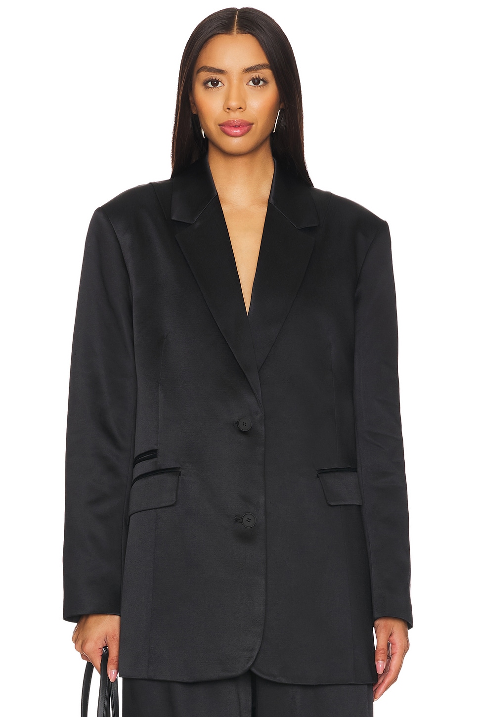ALLSAINTS 　AXEL BLAZER 　Lサイズ　国内XL相当 Buy AllSaints Black Survey Grey Double Layered Suede Leather