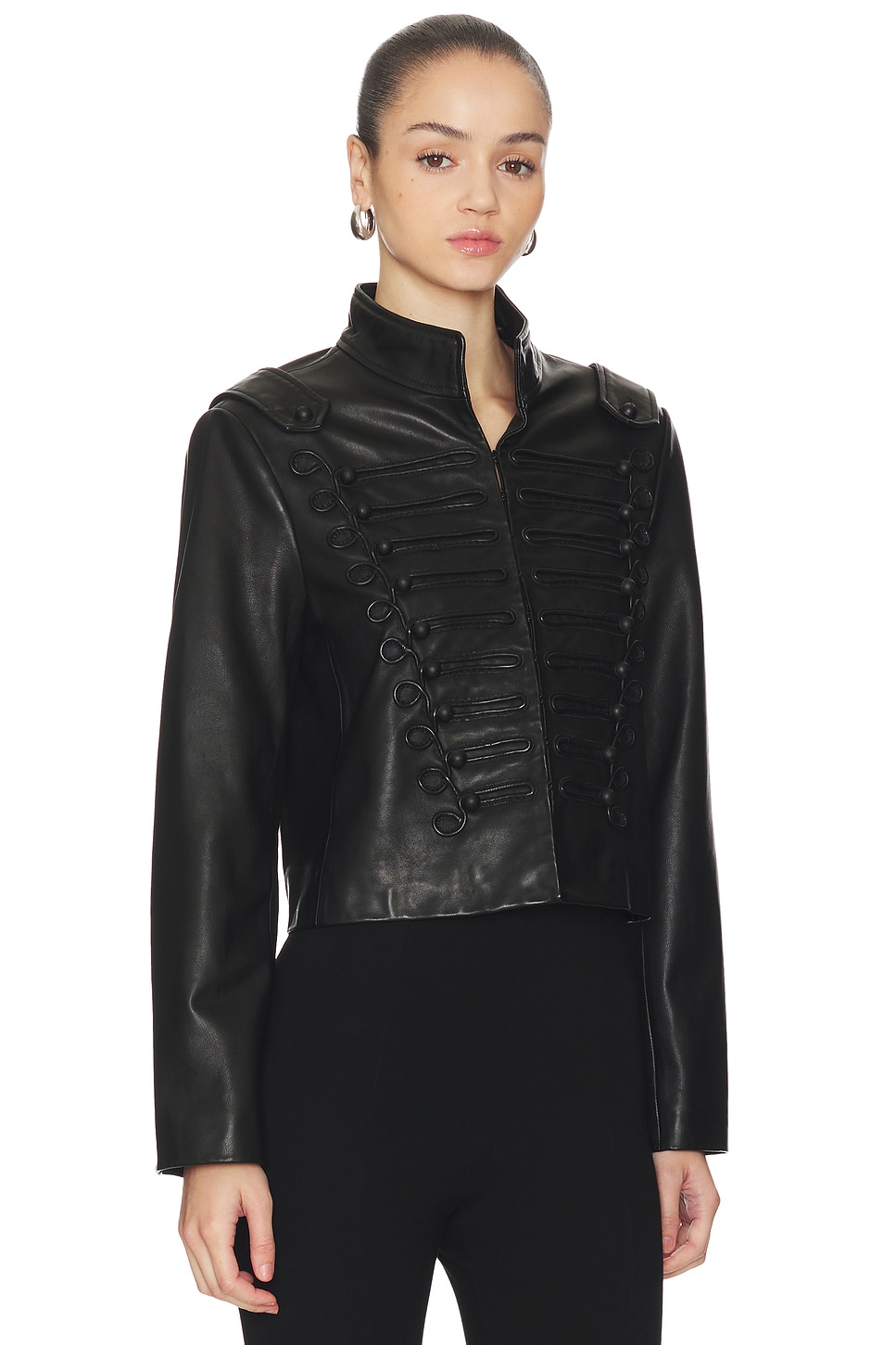 ALLSAINTS Rummy Leather Jacket thumbnail