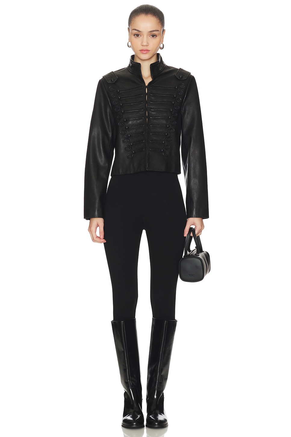 ALLSAINTS Rummy Leather Jacket thumbnail