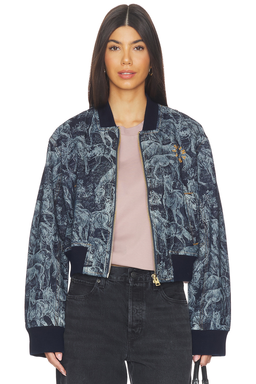 Kaytra Denim Bomber - thumbnail 2
