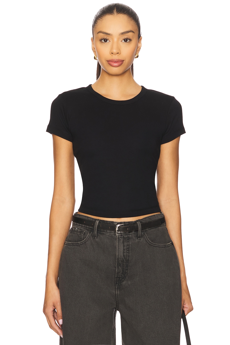 オールセインツ AllSaints Stevie Tee レディース シャツ トップス Black ALLSAINTS STEVIE トップ - Black | REVOLVE