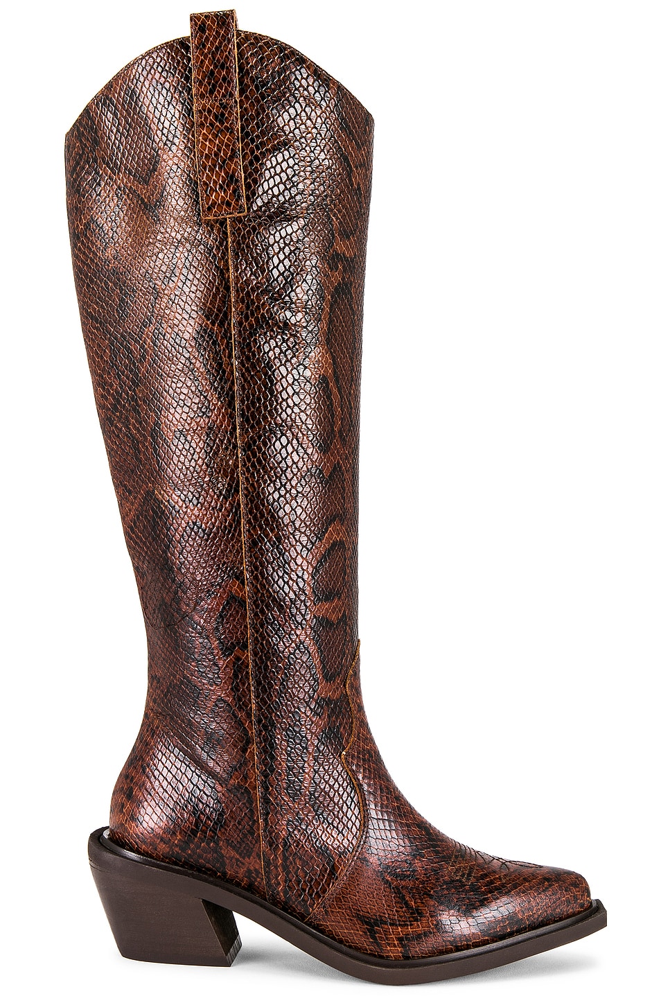 revolve snakeskin boots